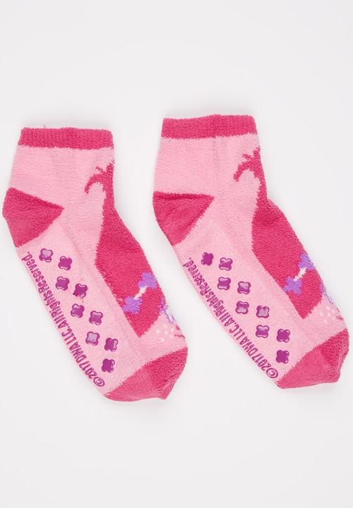 Character Fashion - Trolls Sleep Socks Mid Pink