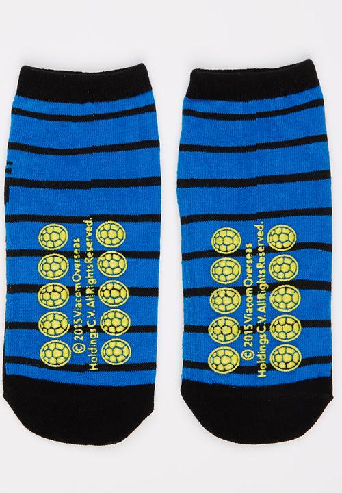 Character Fashion - Turtles Slipper Sock Multi-colour