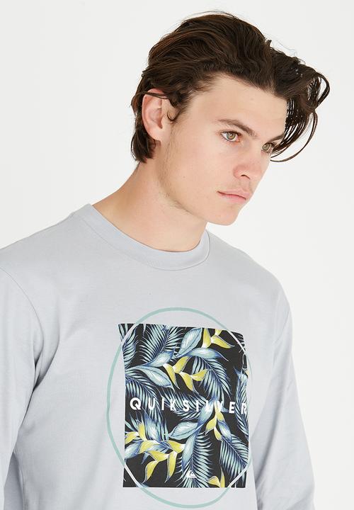 Quiksilver - Peak Rock Classic Fit Tee Grey