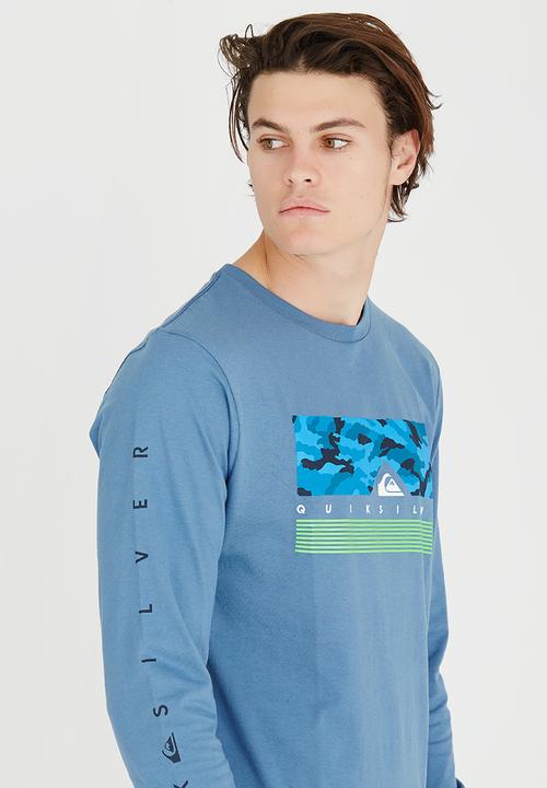 Quiksilver - Jungle Box Classic Fit Tee Blue
