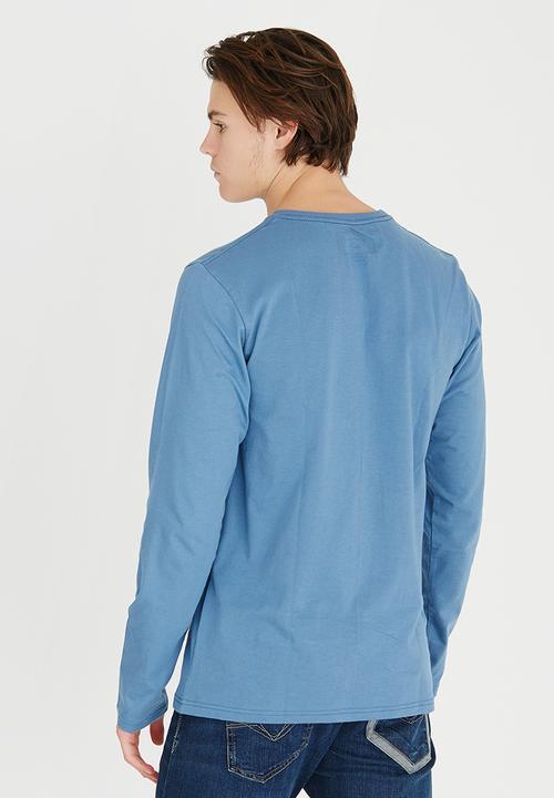 Quiksilver - Jungle Box Classic Fit Tee Blue