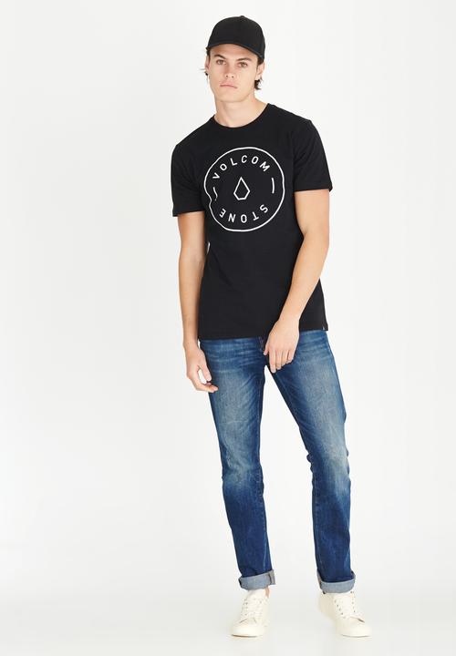 Volcom - Simple  Logo Tee Black