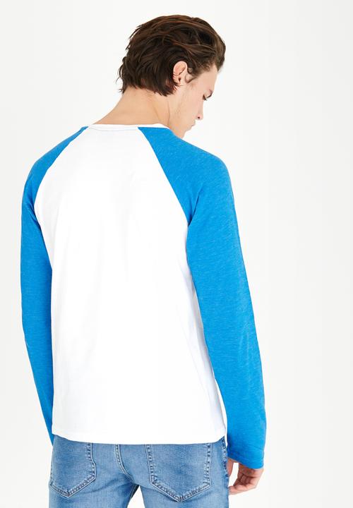 Volcom - Rotate Tee Blue and White