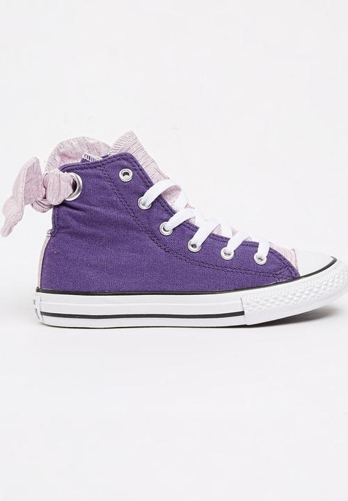 converse with bows on the back
