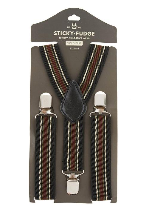Sticky Fudge - Striped suspenders