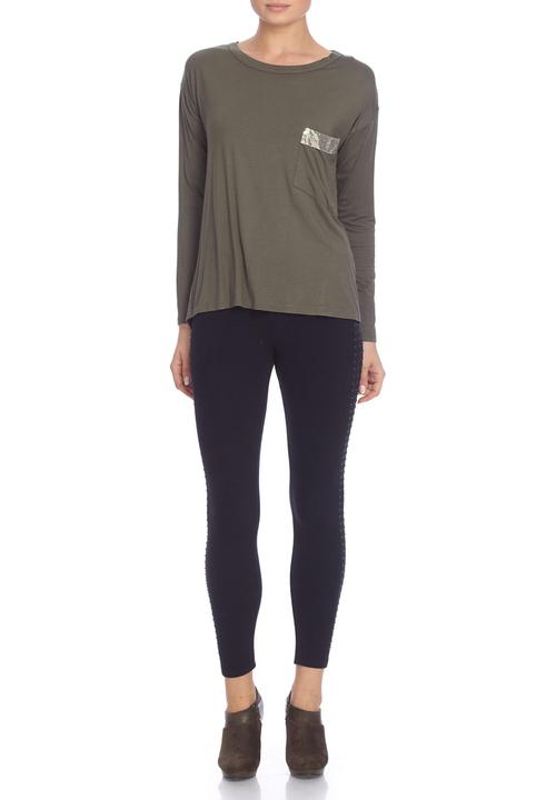 Yes - Sequin-pocket top