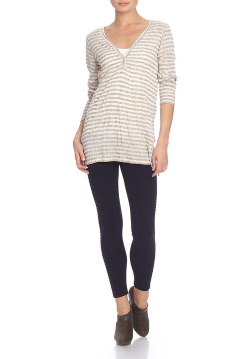 Yes - Striped long-sleeve T-shirt