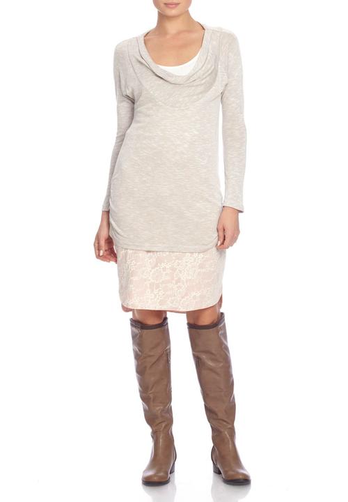 Yes - Cowl-neck long-sleeve top