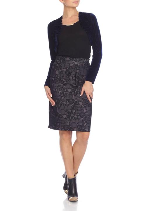 GEORGIE.B - Lace peplum skirt