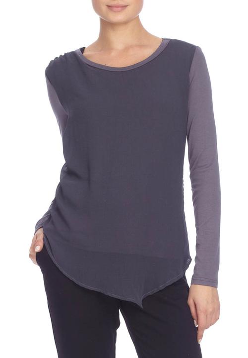 Yes - Chiffon and knit combo