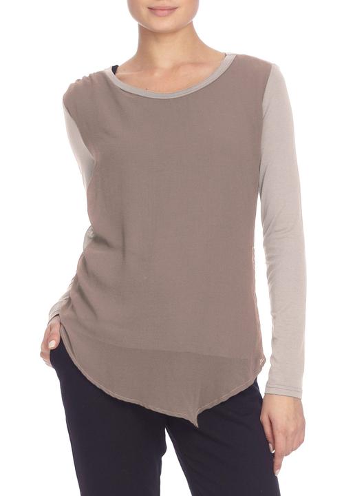 Yes - Chiffon and knit combo