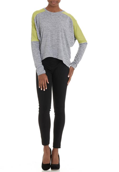 Slick - Colourblocked sweat top 