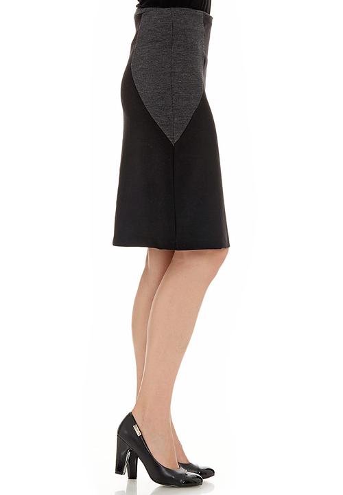 hannah - Contrast pencil skirt