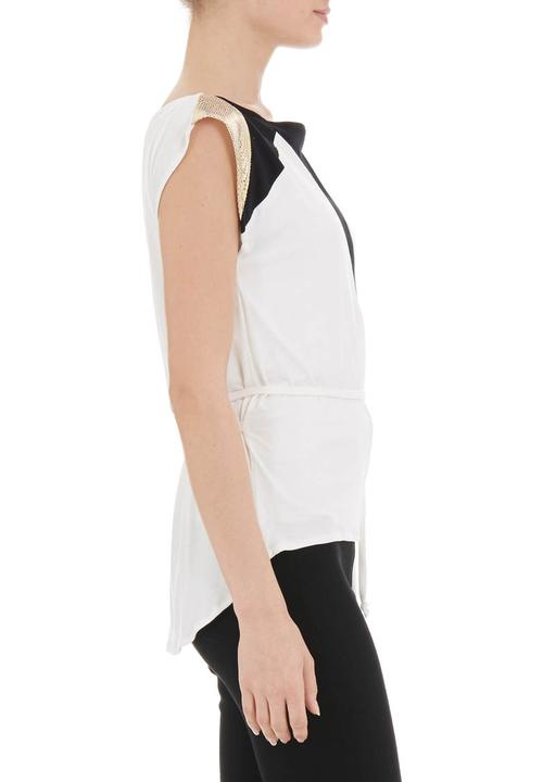 Somerset Jane - Colourblock top with triangles