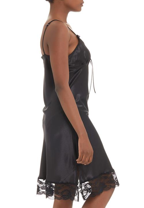 Lila Rose - Short satin chemise
