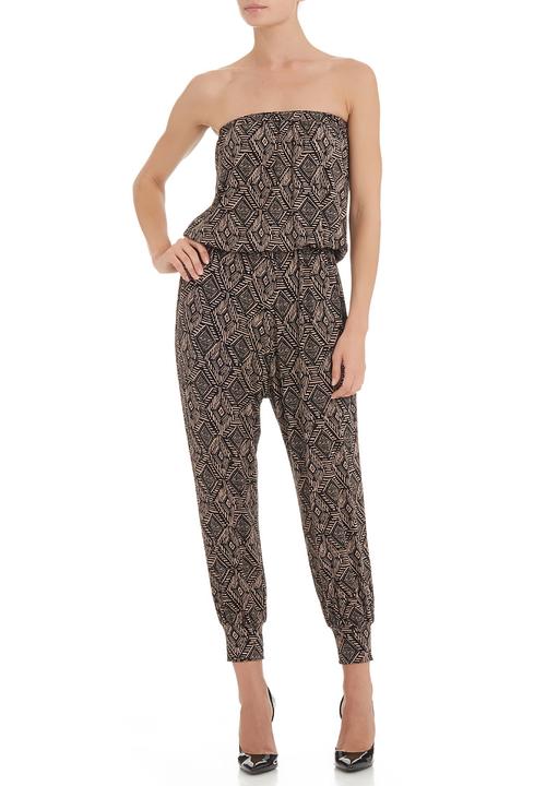 boob tube jumpsuit