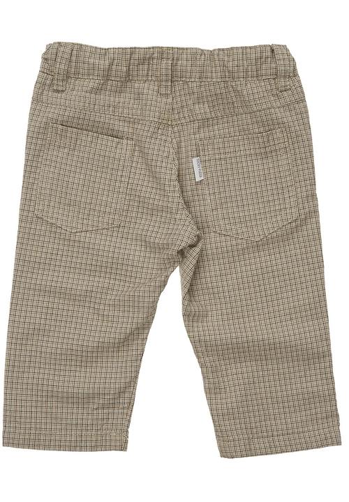 Sticky Fudge - Checked grandpa pants Stone/Beige