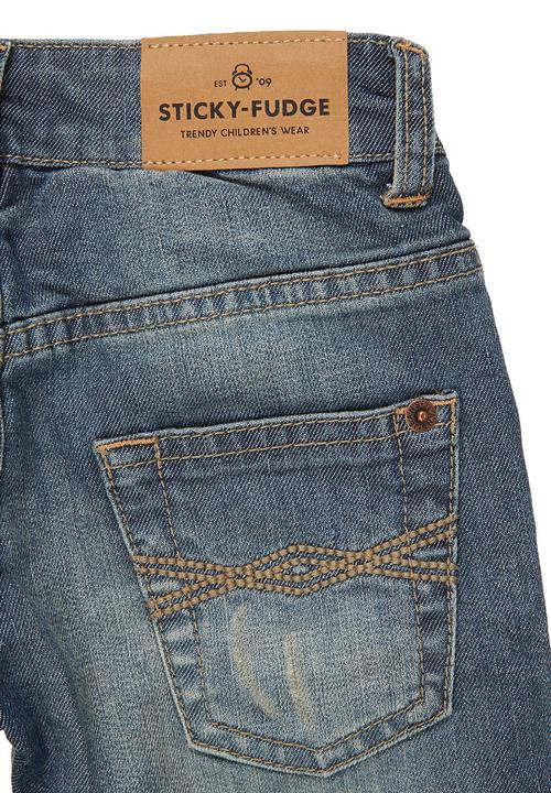 Sticky Fudge - Jeans with 5 pockets  Blue (mid blue)