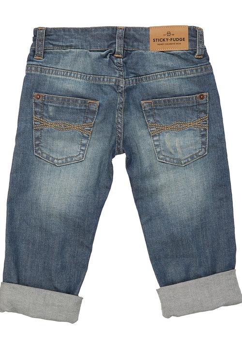 Sticky Fudge - Jeans with 5 pockets  Blue (mid blue)