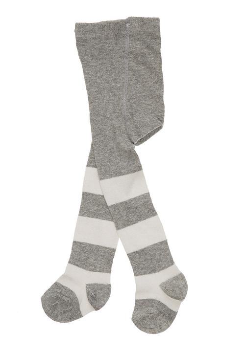 Sticky Fudge - Striped leggings Grey