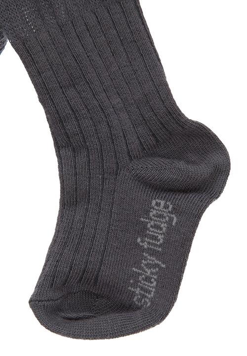 Sticky Fudge - Leggings with contrast detail Grey