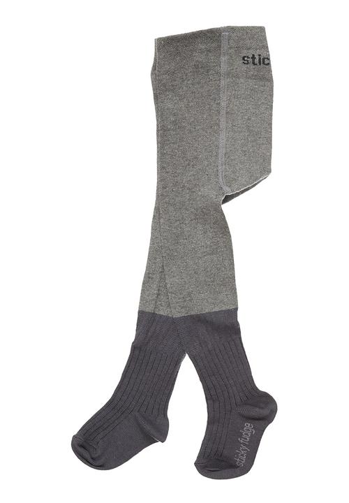 Sticky Fudge - Leggings with contrast detail Grey