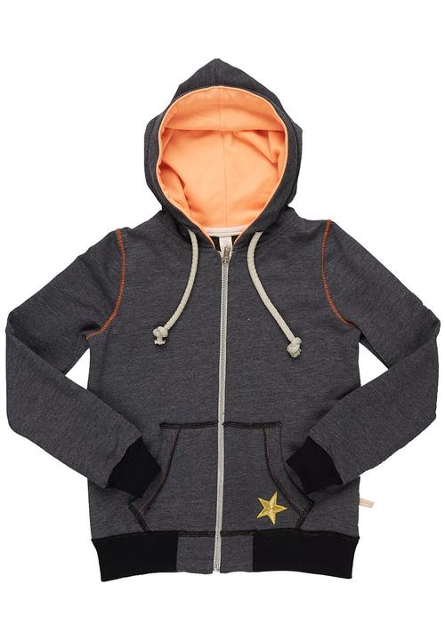 Adeva - Hooded sweater Grey