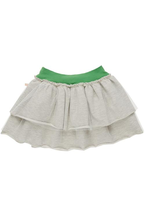 Adeva - Tulle skirt Grey (pale grey)