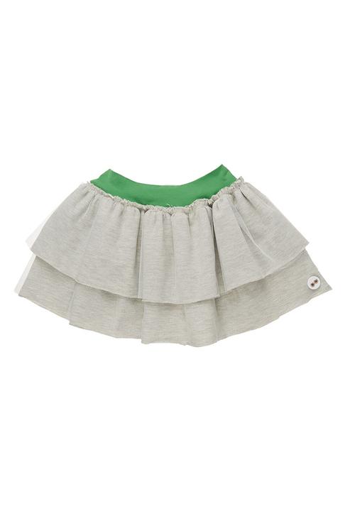 Adeva - Tulle skirt Grey (pale grey)