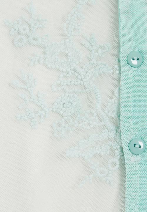 Soto - Antique lace top Green