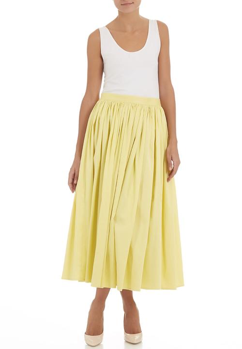 edit - Full skirt Yellow
