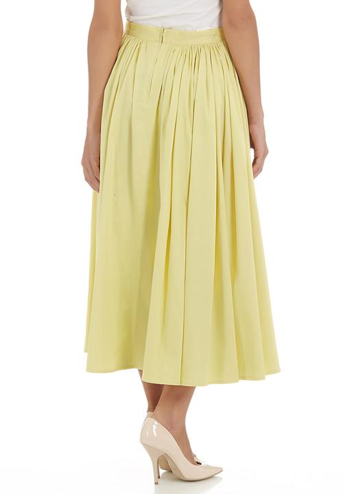 edit - Full skirt Yellow
