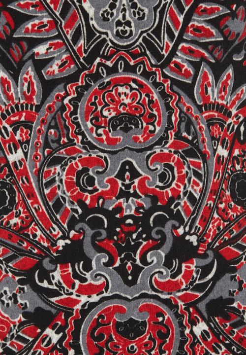Revenge - Printed tunic Red