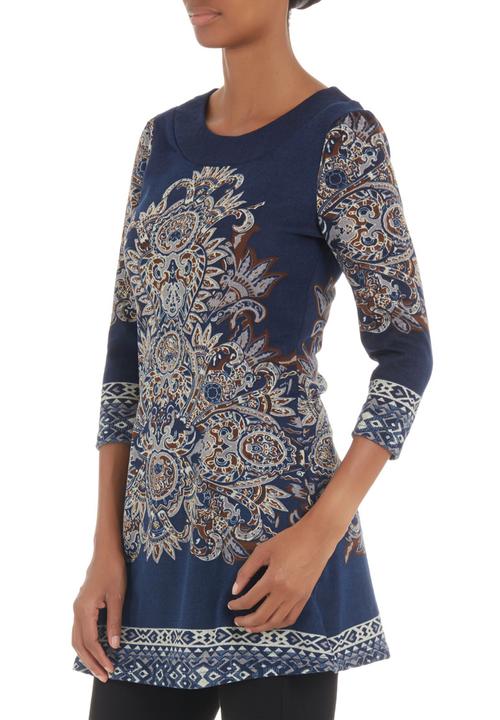 Revenge - Printed tunic Blue (dark blue)