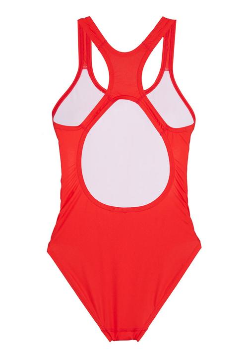 red speedo one piece