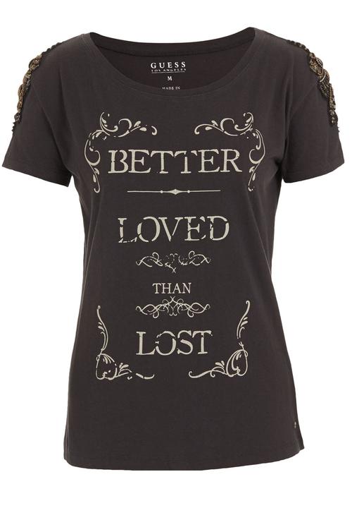 GUESS - Vintage rock T-shirt Grey