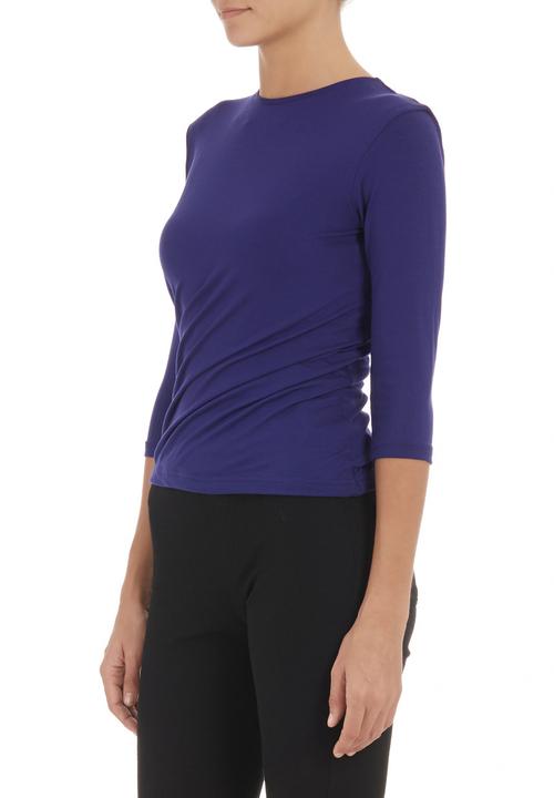 TART - Knit twist top Dark Blue