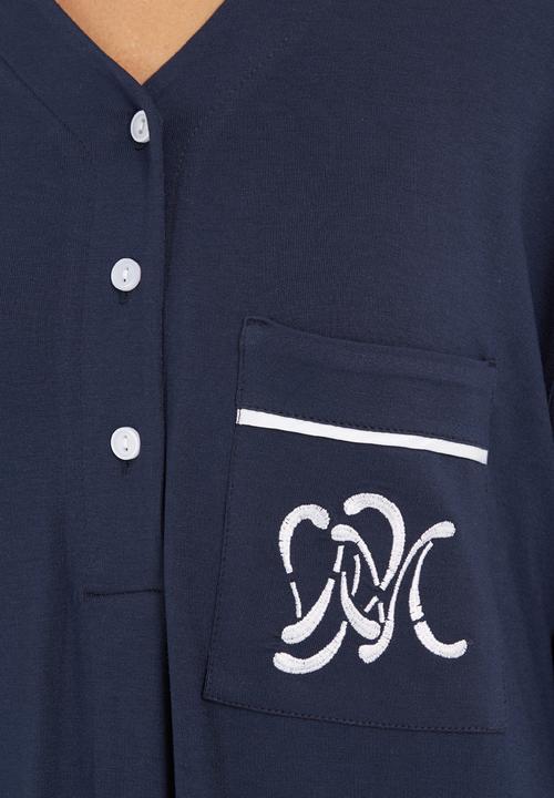 White Mischief - Knit chemise Navy