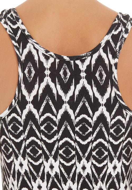 Slick - Printed cami Black/White