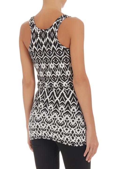 Slick - Printed cami Black/White