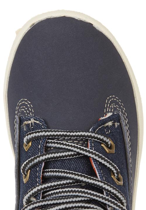 SOVIET - Mid-cut Boots Denim Blue/Black
