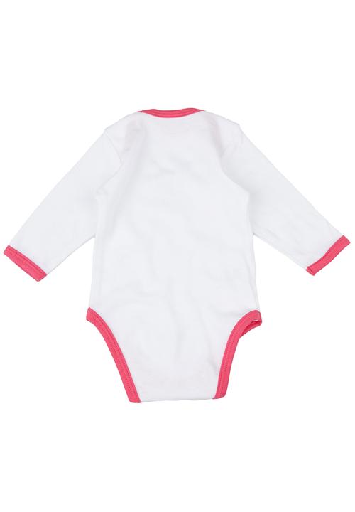 Basic Beings - Butterfly Babygro White