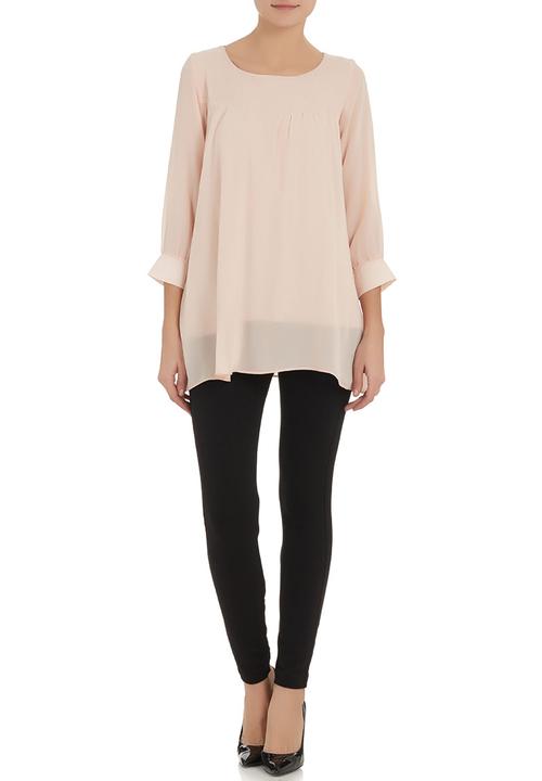 Label of Love - Chiffon baby doll top Pink