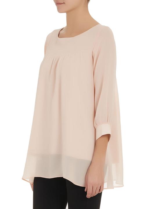 Label of Love - Chiffon baby doll top Pink