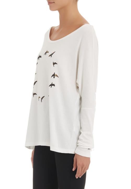 RVCA - Halo long-sleeved T-shirt  White