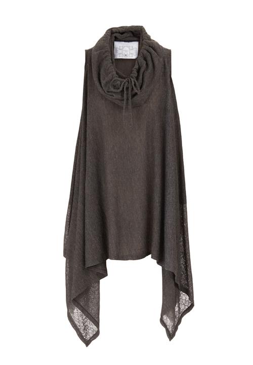 MICHELLE LUDEK - Janine hooded tunic Grey (dark grey)