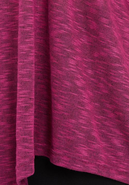 Isabel de Villiers - Side-draped top Magenta