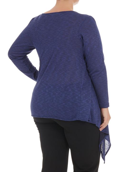 Isabel de Villiers - Draped knit top Navy