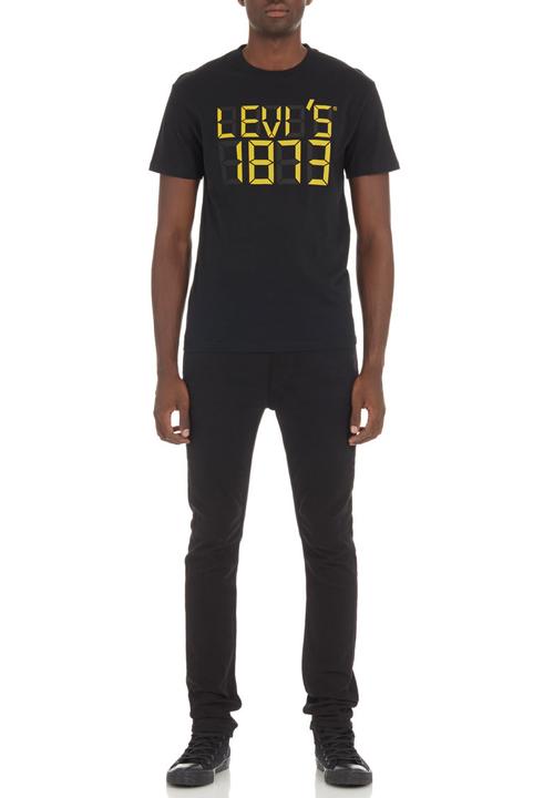 Levi’s® - Levi's® Digital-print T-shirt Black