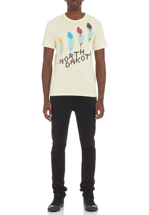 Levi’s® - Levi's® North Dakota-print T-shirt Yellow
